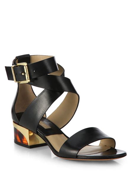 michael kors leather sandals|michael kors sandals outlet online.